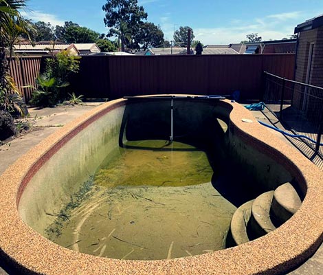 Before We Clean Pools